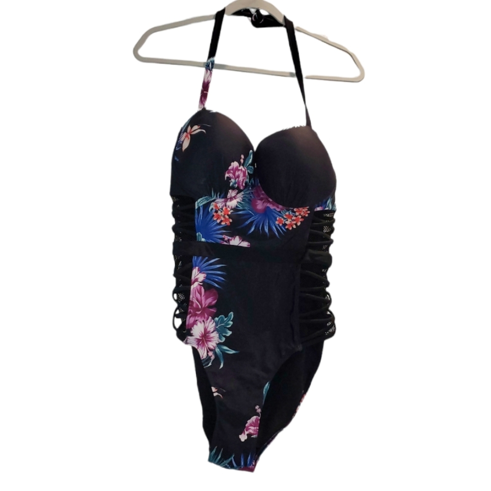 Coral Apollo NWT! Swimwear Push Up One Piece 3X
